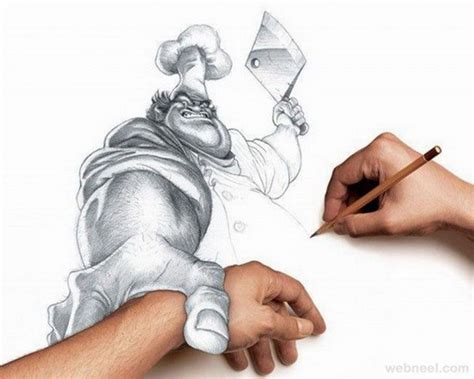 funny drawings 3d Pencil Drawings, Funny Drawings, Pencil Art, Cool ...