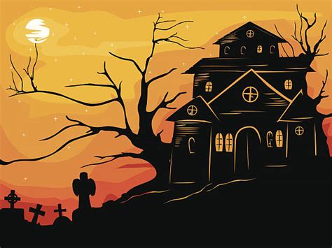Royalty Free Haunted Mansion Clip Art, Vector Images & Illustrations ...