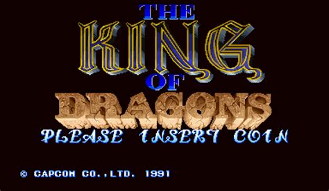 The King Of Dragons (1991) by Capcom Arcade game