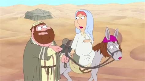 Joseph (Peter) asks Mary (Lois) to tell him again how exactly God got her pregnant. Dont miss an ...