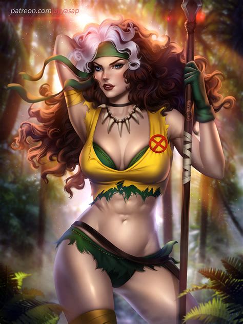 Savage Land Rogue by AyyaSAP on DeviantArt