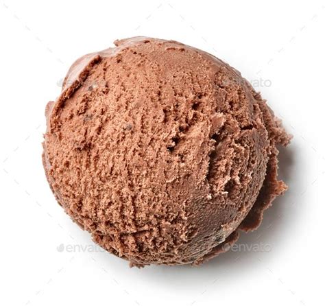 chocolate ice cream ball | Chocolate ice cream, Chocolate, Ice cream