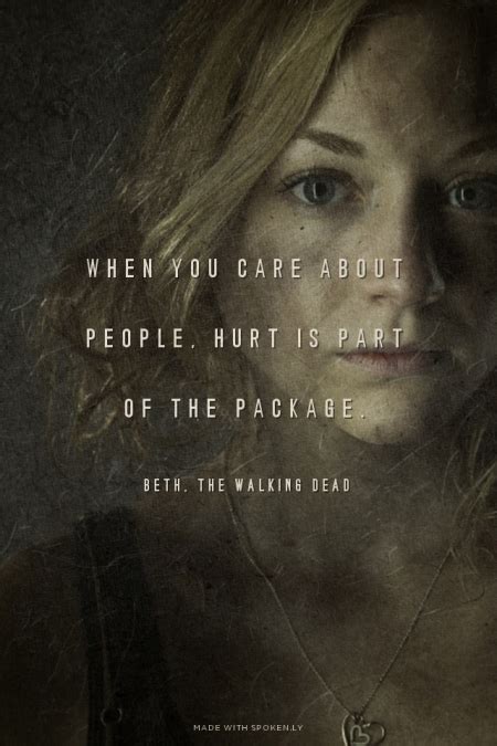 Rip Beth Walking Dead Quotes. QuotesGram