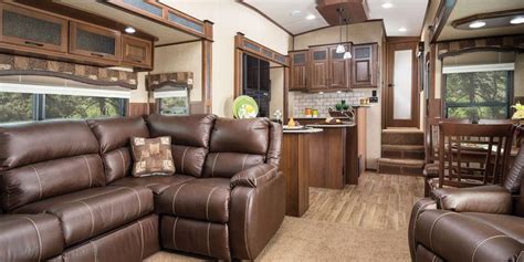 The inside of the fifth wheel! Pretty amazing! | Bunk house, Rv living ...