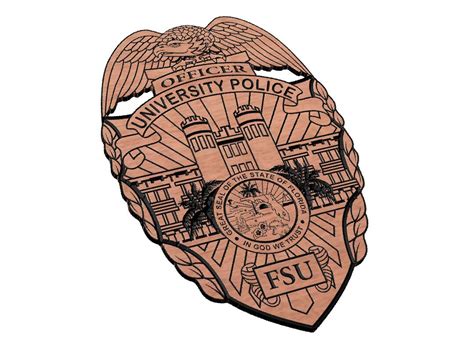 Florida State University Police Badge SVG - Etsy