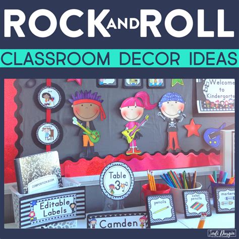 Rock and Roll Classroom Theme Ideas for Elementary Teachers in 2024 - Teaching with Jodi Durgin ...