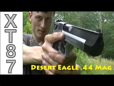 Desert Eagle .44 Magnum Two-Tone Shooting Overview - YouTube