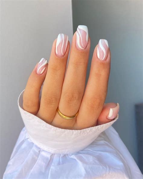 White Swirl Nail Design Pictures, Photos, and Images for Facebook ...