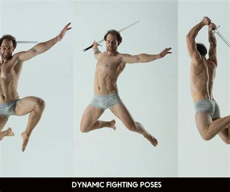 ArtStation - 330+ Male Action Pose Reference Pictures | Resources | Action pose reference, Pose ...