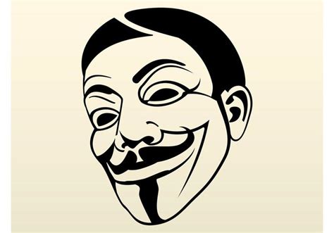 Guy Fawkes Mask Vector at GetDrawings | Free download