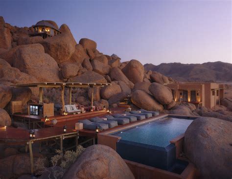 Zannier Hotels opens property atop boulders in the Namib desert