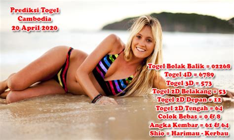 Prediksi Togel Cambodia 20 April 2020 - Master Togel