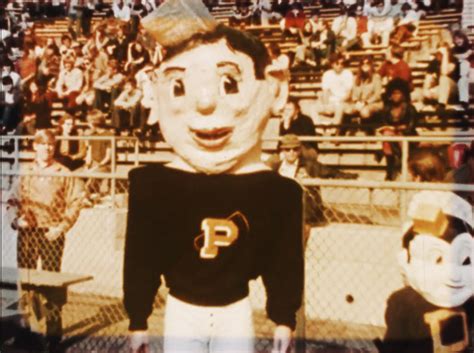 1970 Purdue Pete Mascot Art - Row One Brand