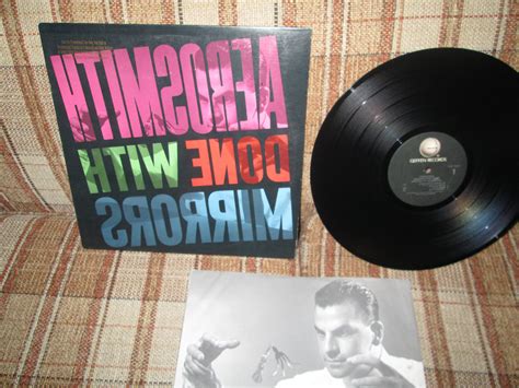 Aerosmith Done With Mirrors 1985 Vinyl LP us w/Promo Stamp | Etsy