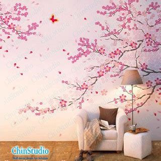 Romantic Cherry blossom Wall Decal by ChinStudio