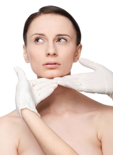 Beautician Touch And Exam Health Woman Face Lift Girl Patient, Eye, Plastic, Clean PNG ...