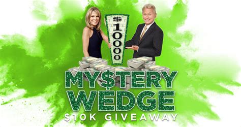 Wheel of Fortune Mystery Wedge $10K Giveaway