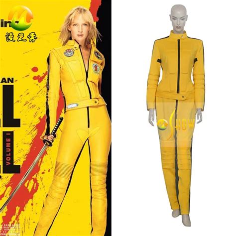 Aliexpress.com : Buy Hot movie cosplay costume Kill Bill The Bride ...