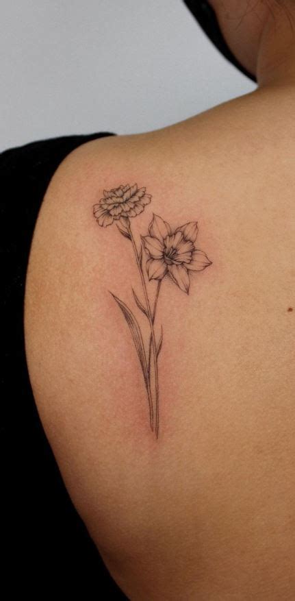 50 Meaningful Narcissus Flower Tattoos: Symbolism, Designs, and ...