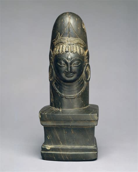 Linga with Face of Shiva (Ekamukhalinga) | India (Jammu and Kashmir, ancient kingdom of Kashmir ...