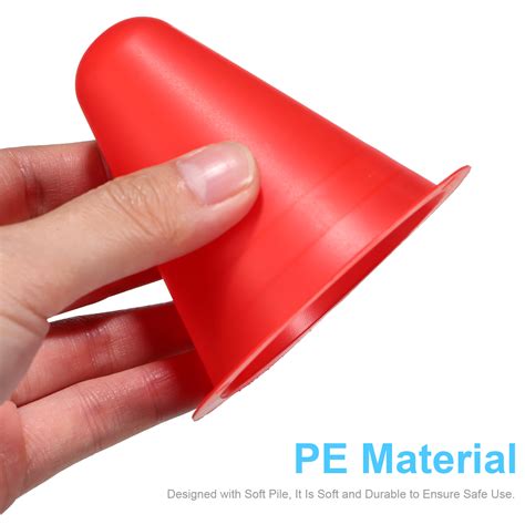 SHIYUU 50 Pcs Cones Sports Soccer Cones Training Cones Sports Cones Small Cones For Classroom ...