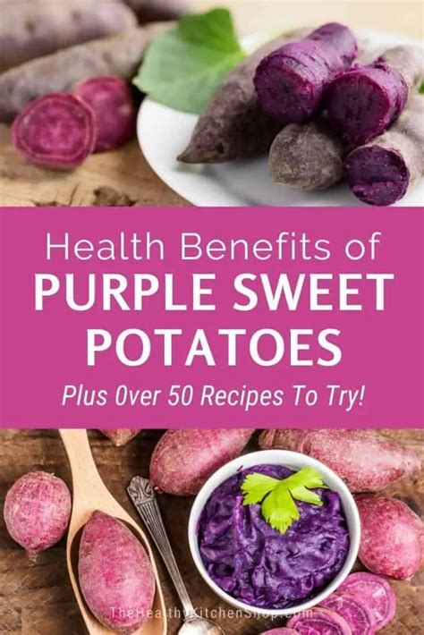 Health Benefits of Purple Sweet Potatoes & 50 delicious recipes! | Sweet potato recipes healthy ...