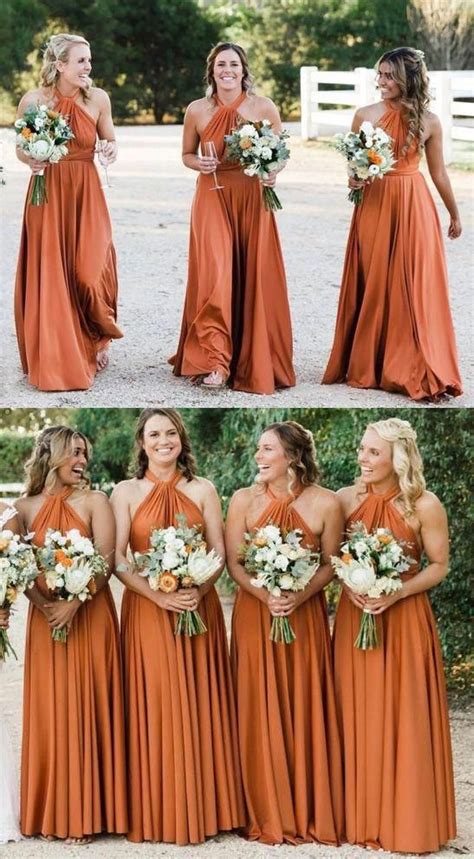 Amazing Burnt Orange Dresses For Wedding Check it out now | weddinggarden4