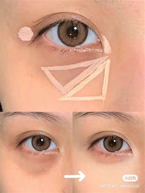 Dark circle makeup trick douyin makeup | Dark circles makeup, Pinterest ...