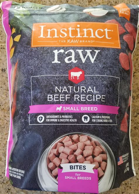 Frugal Shopping and More: Instinct by Nature's Variety Frozen Raw Bites Grain-Free Dog Food # ...