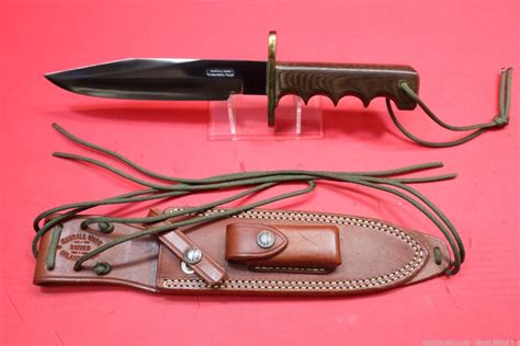 Randall Made Knives model 14 Brown Micarta RMK Knife - Collectible ...