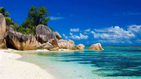 Anse Lazio, Praslin, Seychelles | Beach, Uninhabited island, Seychelles ...