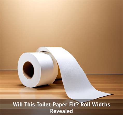 Will This Toilet Paper Fit? Roll Widths Revealed - Vassar Chamber