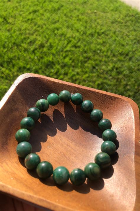 100% African Jade African Jade Bracelet Real African Jade | Etsy