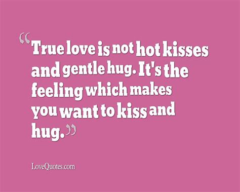 Kiss And Hug - Love Quotes