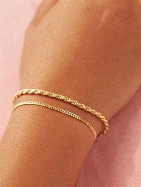 Gold Rope Bracelet free bundle Skinny Rope Bracelets 3mm | Etsy