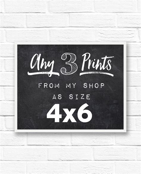 4x6 prints set of 3 prints set of prints 4x6 print set of | Etsy