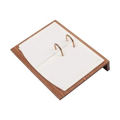 Leather Calendar Holder – Luxury Leather and Wooden Desk Pad Sets