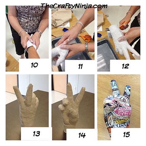 diy plaster cast hands | Plaster hands, Hand art projects, Plaster art