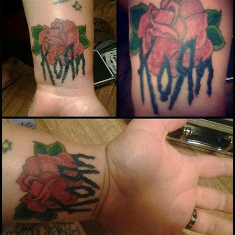 KoRn tattoo. | Tattoos, Cool tattoos, Portrait tattoo