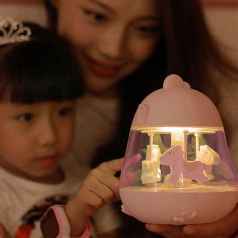 Night Light For Children Chick Shape Press Sensor Lava Lamp Music Player Cartoon Kid Led Lights ...