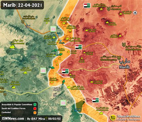 Ansar Allah Heavy Attack On The Eastern Front Of Sarwah (Map Update) - Islamic World News