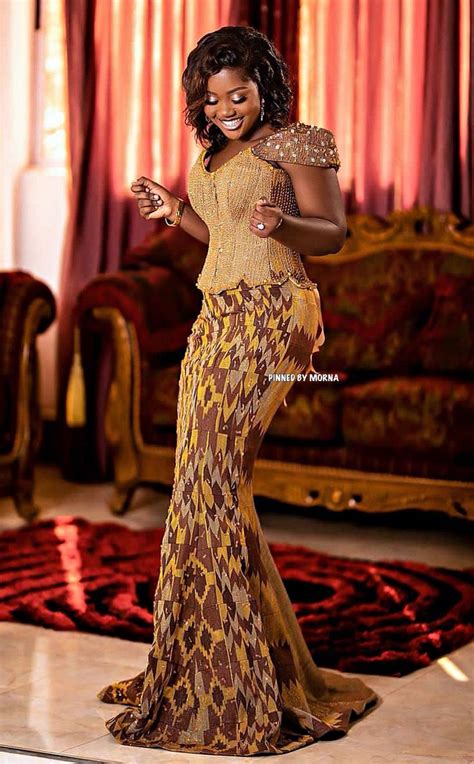 Goba Kente - Ghana 🇬🇭 | African wedding attire, African fashion dresses ...