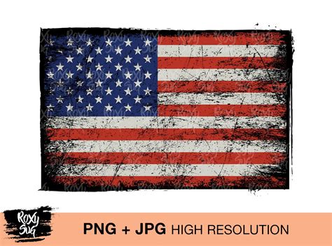 Vintage American Flag High Resolution