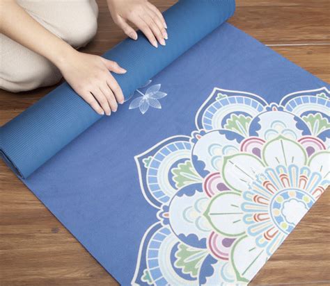 printed yoga mats, printed yoga mat 6mm, printed exercise mats