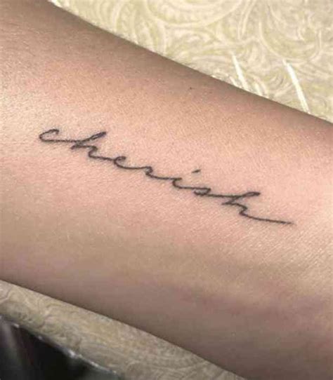 50 Meaningful One Word Tattoos To Ink On Your Body | Word tattoo placements, One word tattoos ...