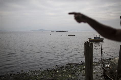 The Olympians can leave. Brazil's poor endure filthy water daily