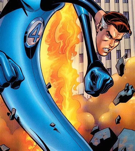 Mr Fantastic - Reed Richards - Red Richards - Marvel Comics - Mike Wieringo