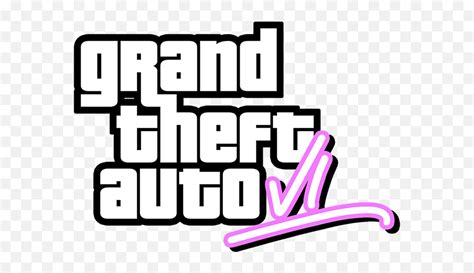 Gta 6 Logo - Gta 6 Png Image Grand Theft Auto Vi Logo Png Free Transparent Png Images Pngaaa Com ...