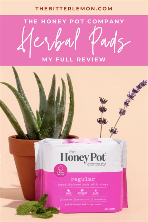 A Review: The Honey Pot Company Herbal Pads. – The Bitter Lemon