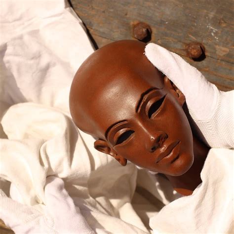 #meritaten #maketaten #neferneferuaten daughter of #nefertiti and #akhenaten #replica and # ...